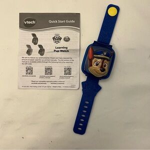 VTECH Paw Patrol Learning Pup Watch Interactive Game Watch w/ Time Tools